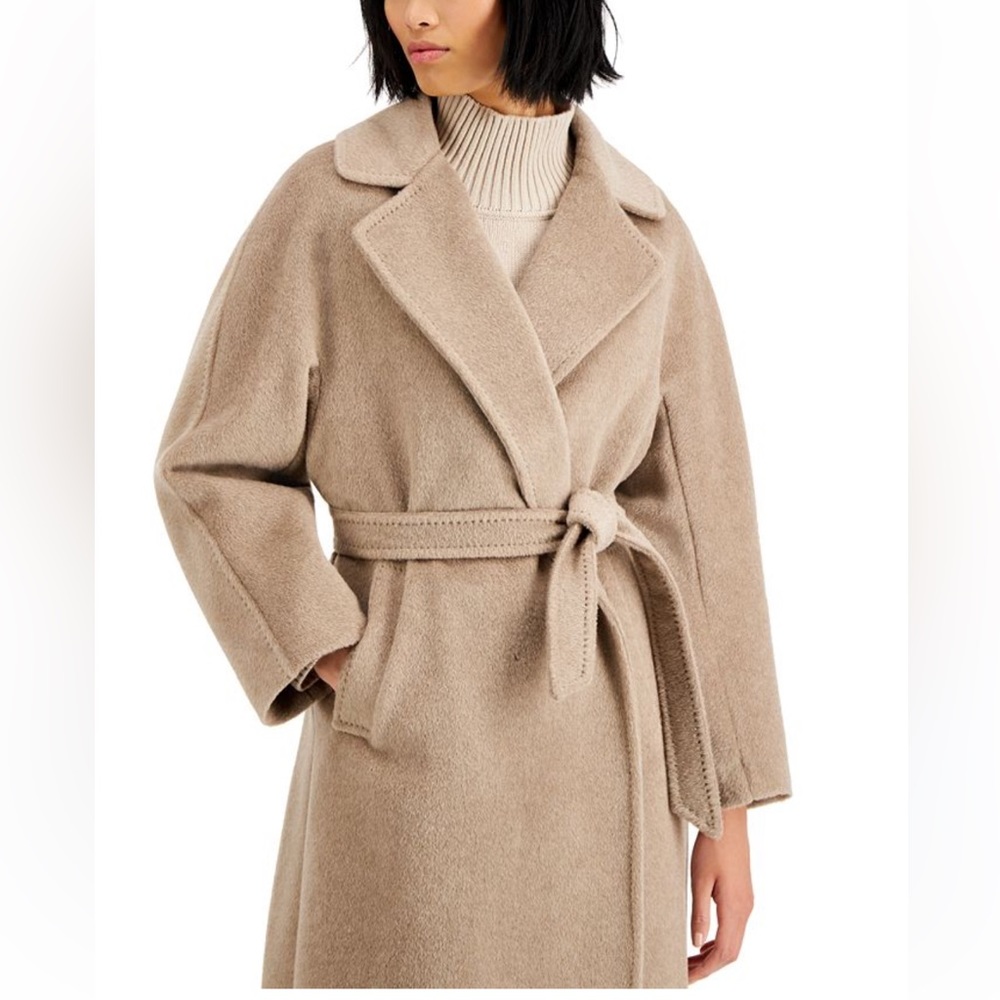 MaxMara Weekend DIEGO coat alpaca wool blend size 6 NWT - Picture 5 of 17